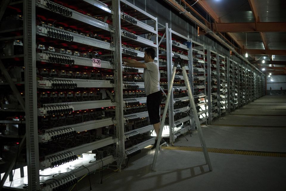 Une «ferme de bitcoins»